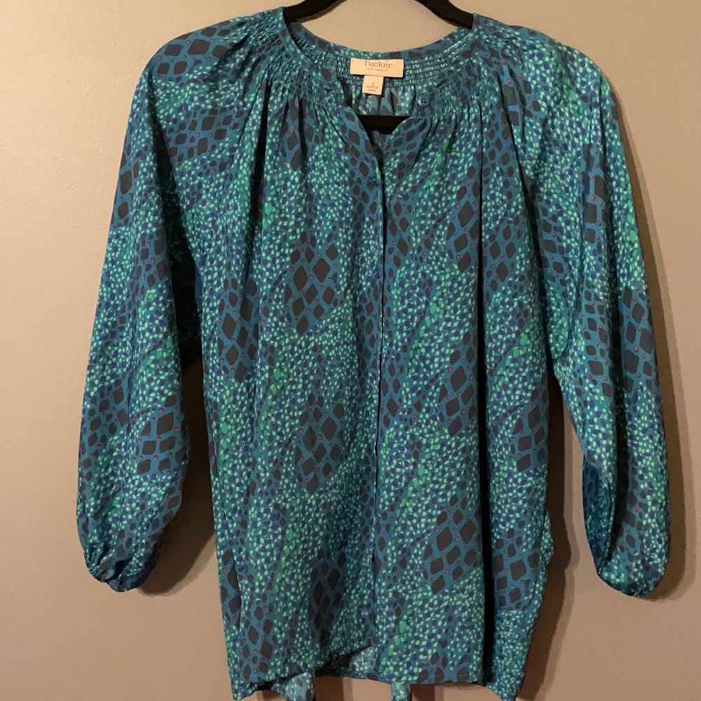 Tucker for Target button down blouse